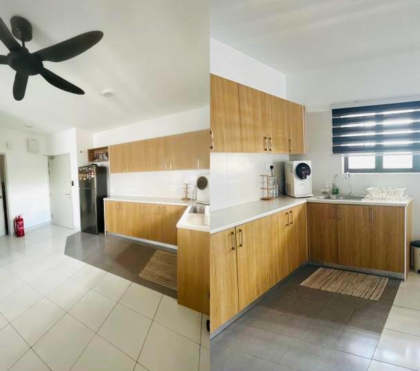 Arena Residences, 4 Room 2 Bath, Semi Furnished with Aircon at Warisan Puteri, Sepang