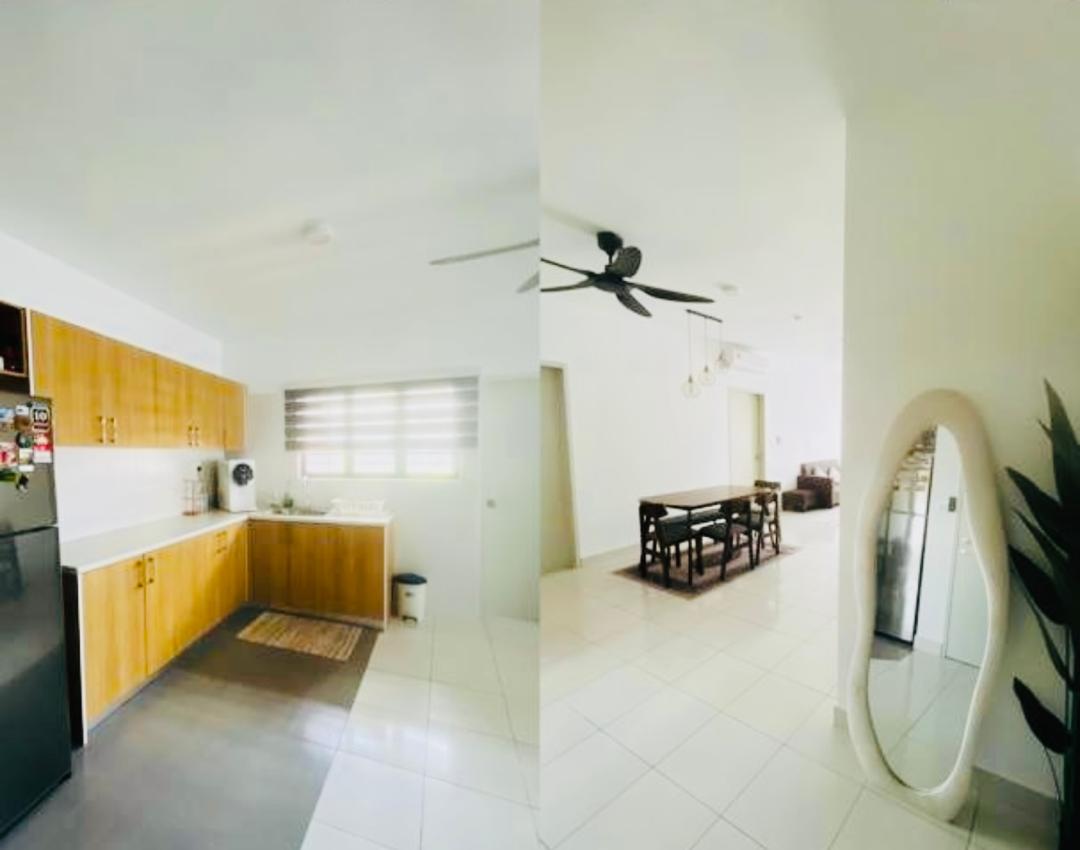 Arena Residences, 4 Room 2 Bath, Semi Furnished with Aircon at Warisan Puteri, Sepang