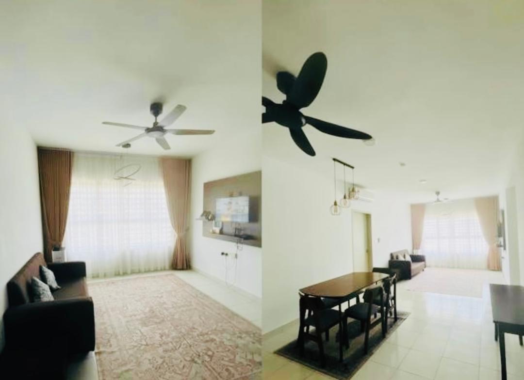 Arena Residences, 4 Room 2 Bath, Semi Furnished with Aircon at Warisan Puteri, Sepang